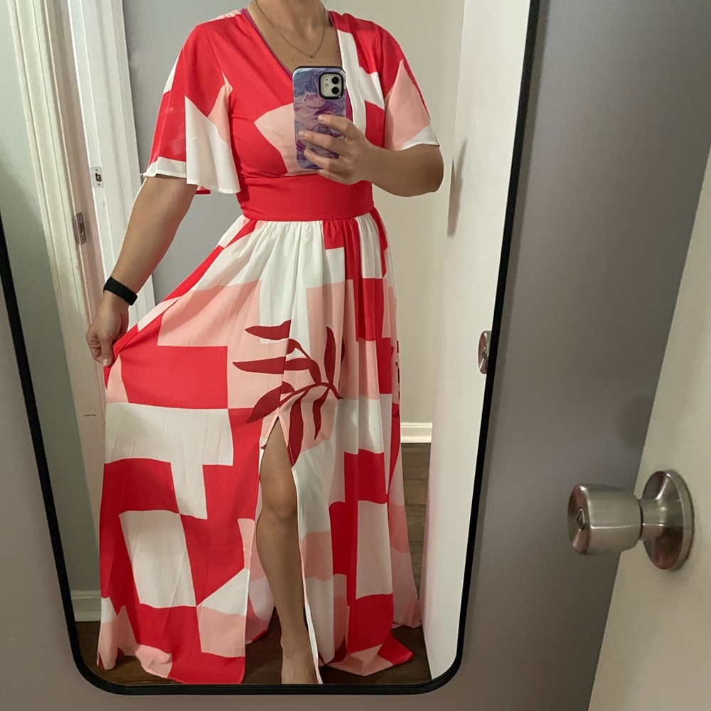 L’ATISTE By Amy Maxi dress Sz S